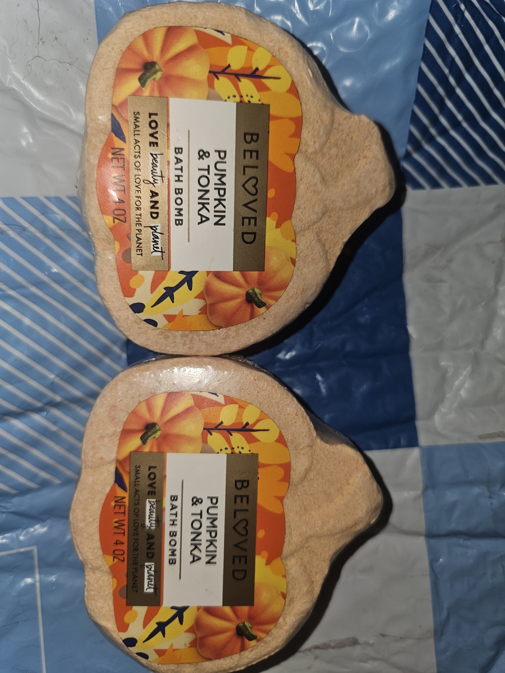 Pumpkin & Tonka Bath Bomb - Orange